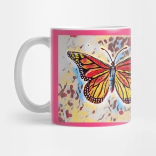 Monarch Butterfly in the Bushes Mug